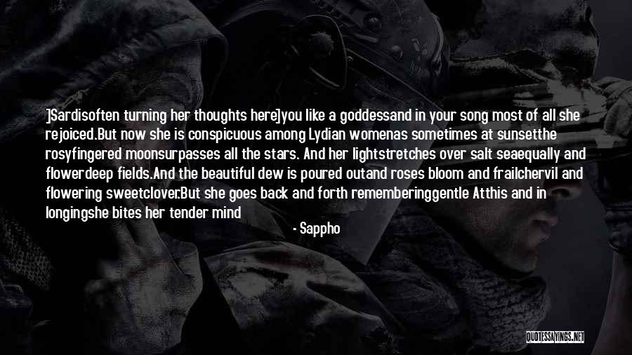 Beauty Of A Sunset Quotes By Sappho Beauty Of A Sunset Quotes By Sappho