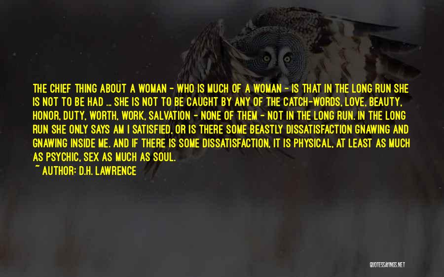 Beauty Of A Woman Quotes By D.H. Lawrence