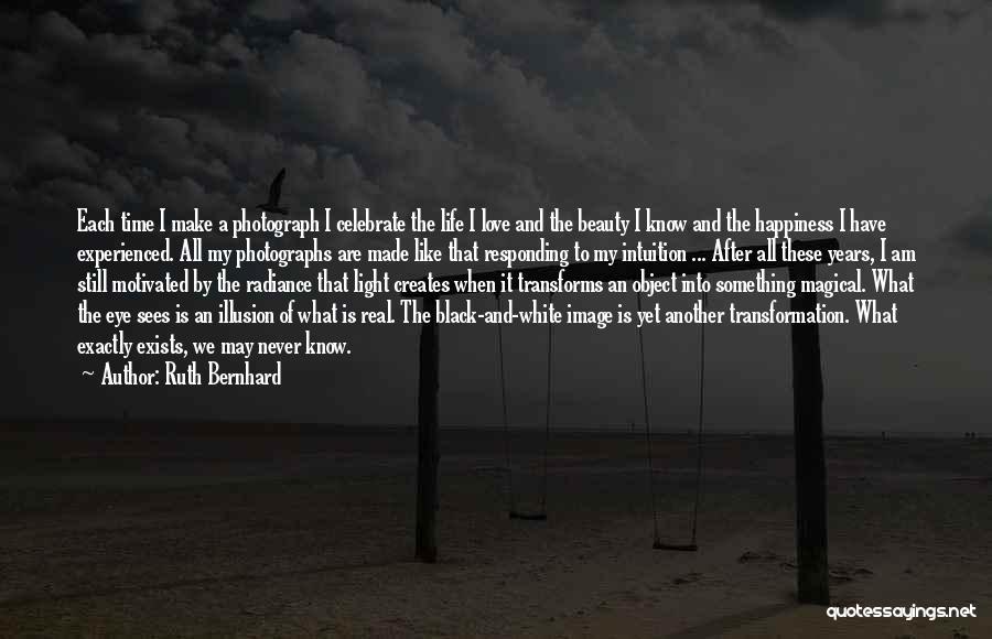 Beauty Of Black And White Quotes By Ruth Bernhard