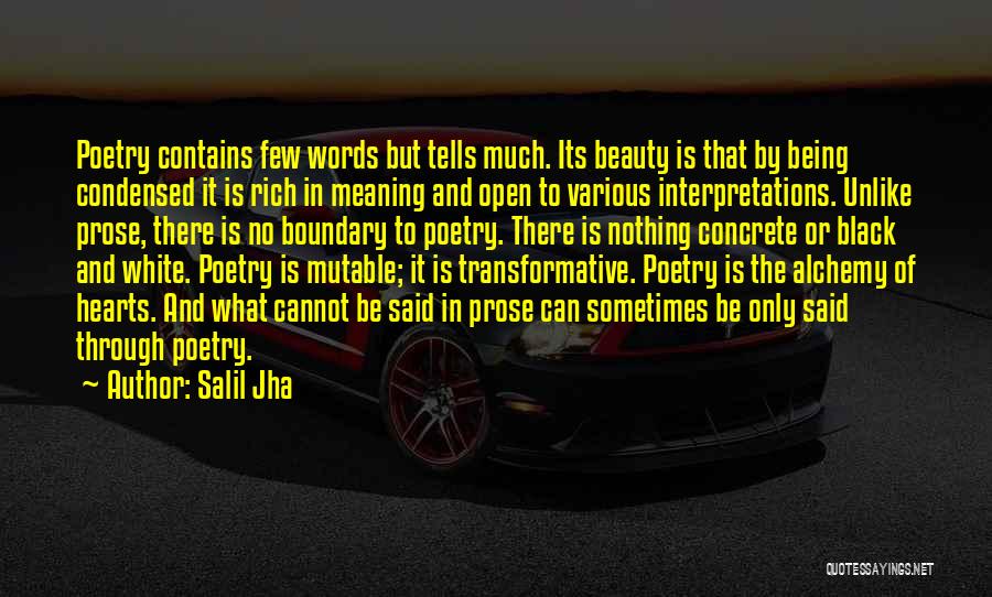 Beauty Of Black And White Quotes By Salil Jha