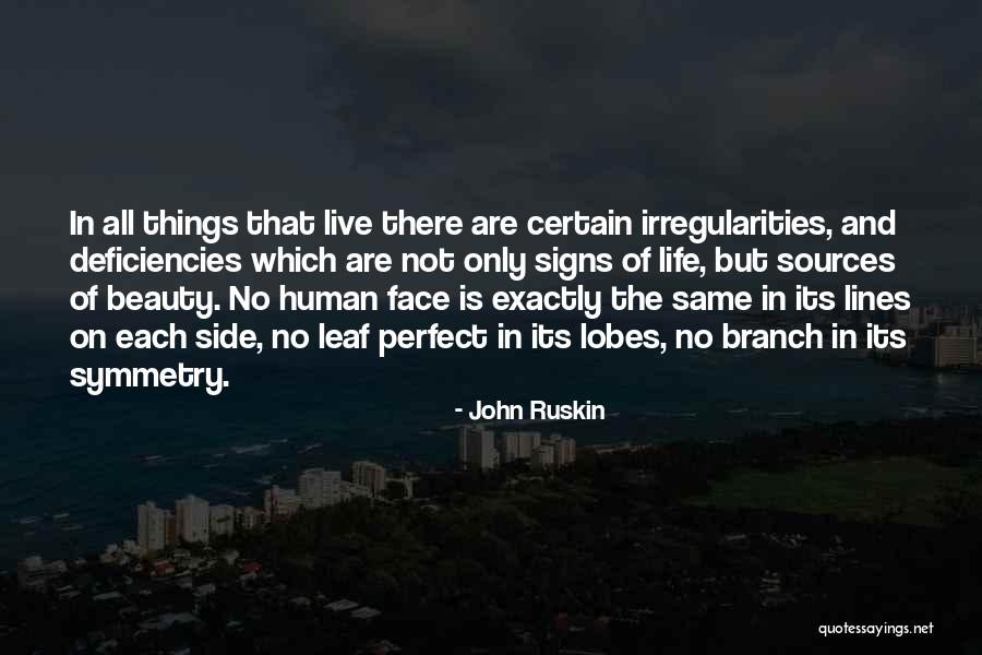 Beauty Of Human Life Quotes By John Ruskin