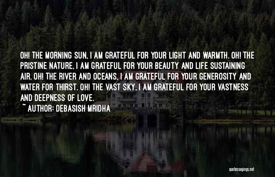 Beauty Of Nature And Life Quotes By Debasish Mridha