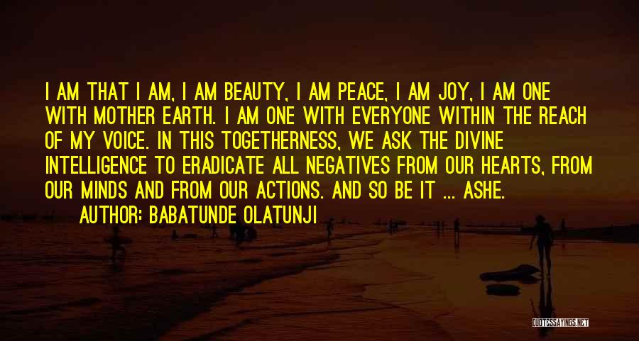 Beauty Of The Earth Quotes By Babatunde Olatunji