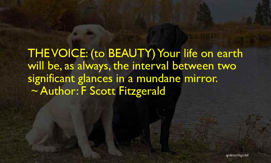 Beauty On Earth Quotes By F Scott Fitzgerald