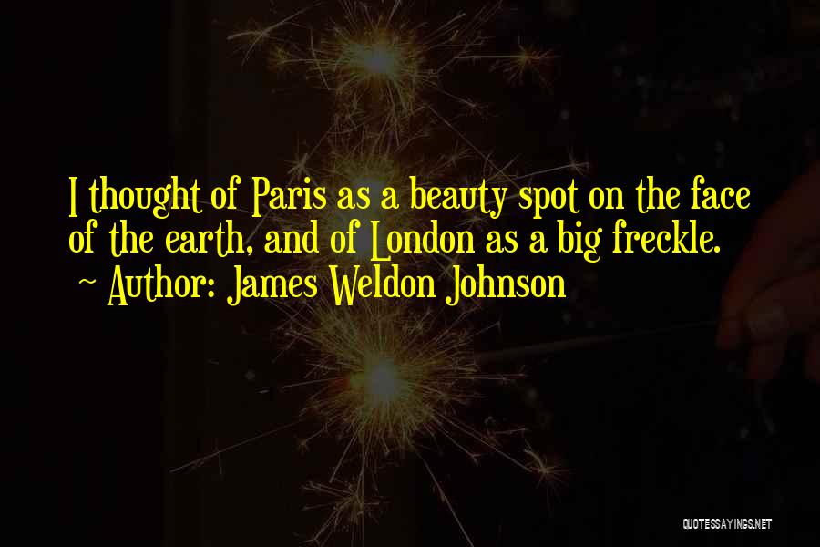 Beauty On Earth Quotes By James Weldon Johnson