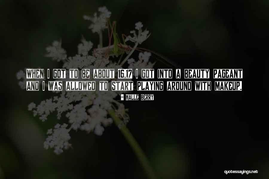 Beauty Pageant Quotes By Halle Berry Beauty Pageant Quotes By Halle Berry