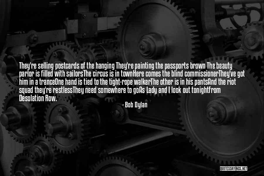 Beauty Parlor Quotes By Bob Dylan Beauty Parlor Quotes By Bob Dylan
