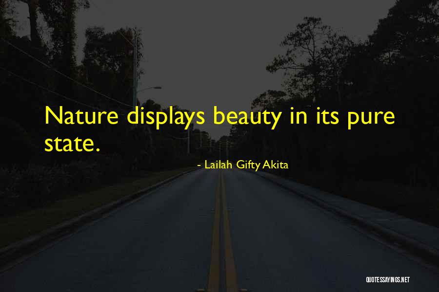 Beauty Pure Quotes By Lailah Gifty Akita