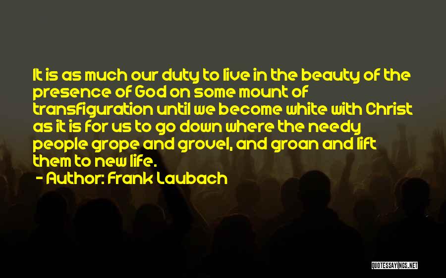 Beauty Quotes By Frank Laubach