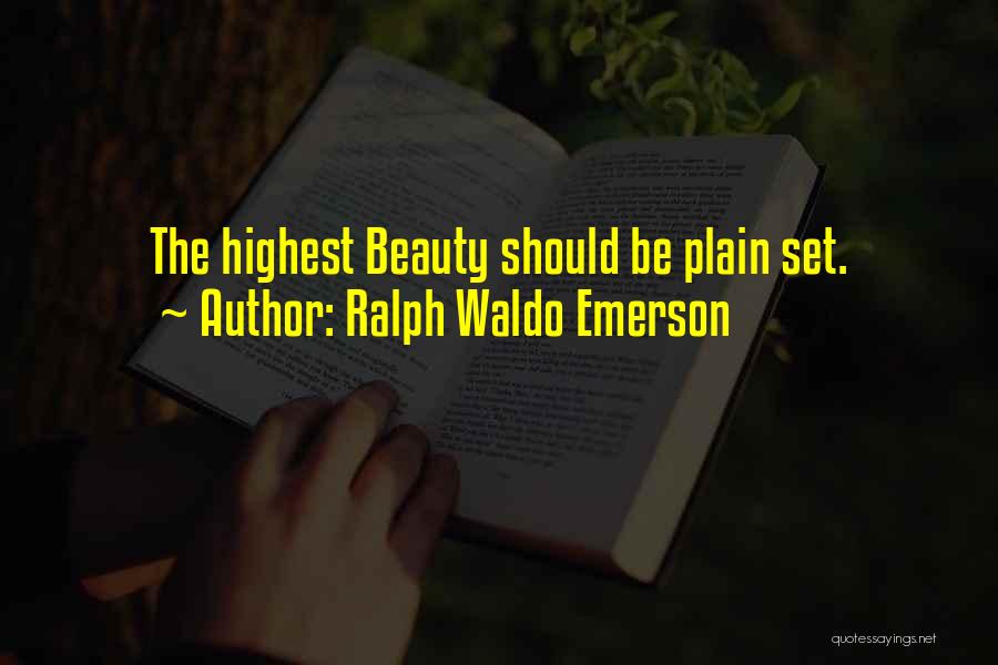 Beauty Quotes By Ralph Waldo Emerson