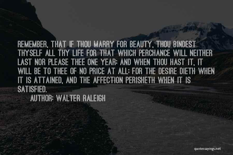 Beauty Quotes By Walter Raleigh