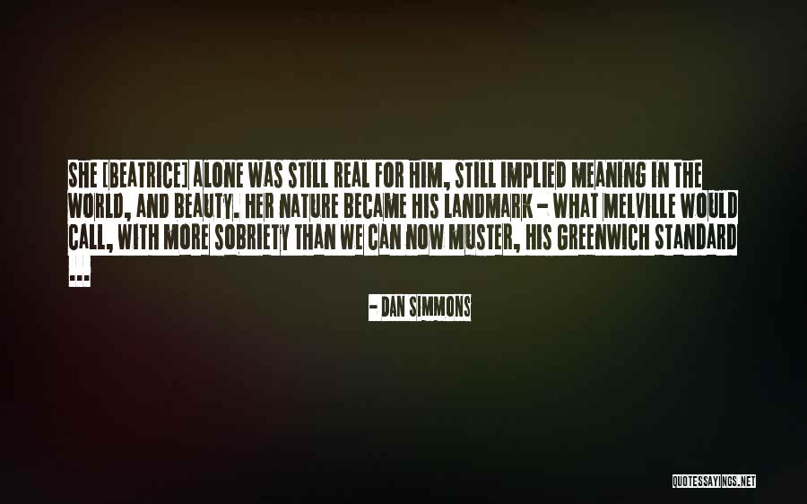 Beauty Real Quotes By Dan Simmons