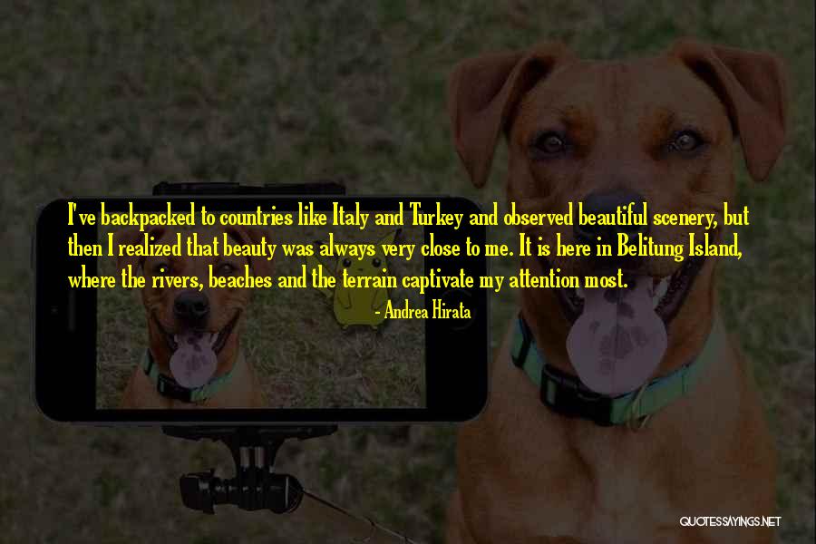 Beauty Realized Quotes By Andrea Hirata Beauty Realized Quotes By Andrea Hirata