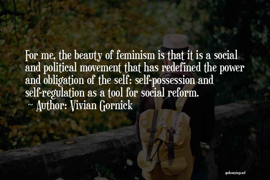 Beauty Redefined Quotes By Vivian Gornick