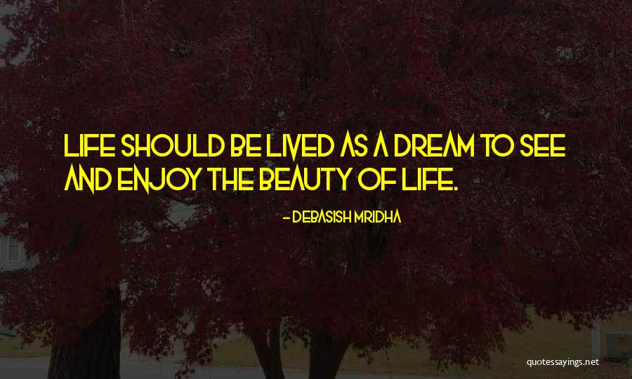 Beauty See Quotes By Debasish Mridha