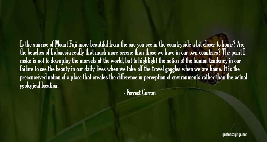 Beauty See Quotes By Forrest Curran