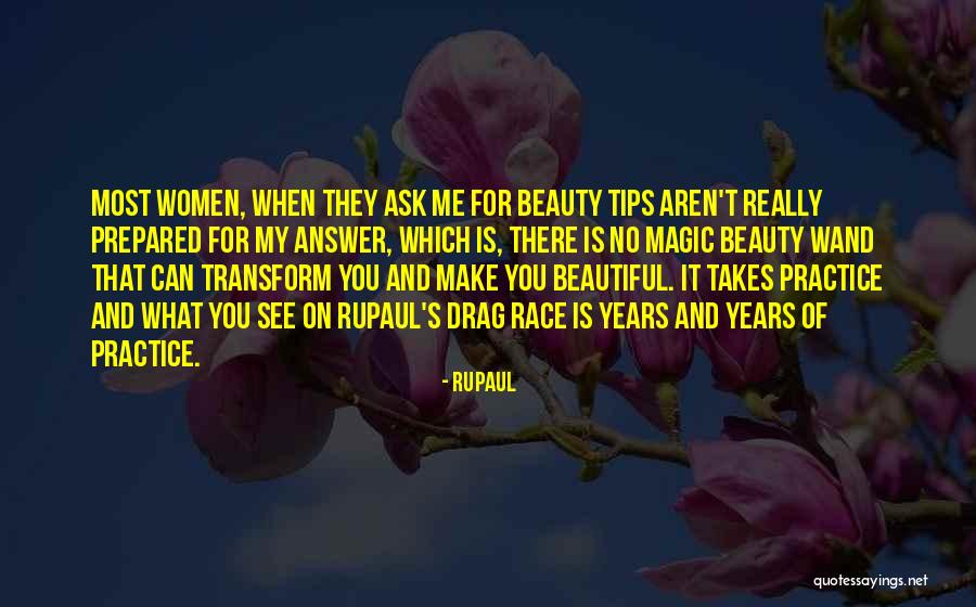 Beauty See Quotes By RuPaul