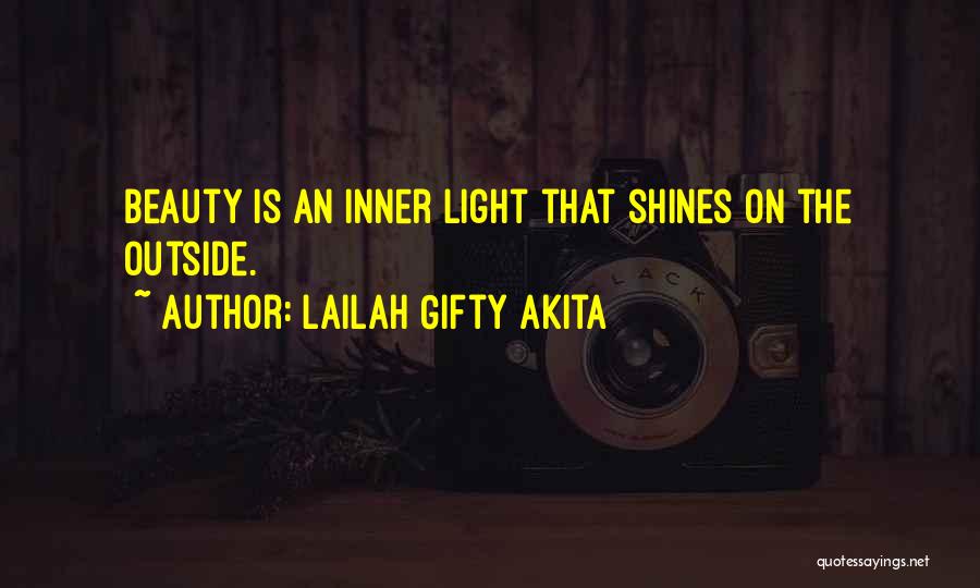 Beauty Shines Quotes By Lailah Gifty Akita