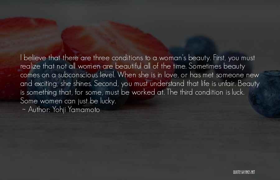 Beauty Shines Quotes By Yohji Yamamoto