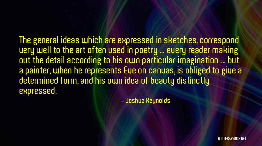 Beauty Sketches Quotes By Joshua Reynolds Beauty Sketches Quotes By Joshua Reynolds
