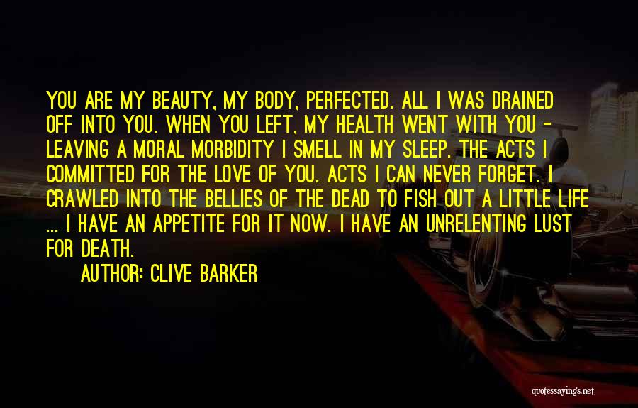 Beauty Sleep Quotes By Clive Barker