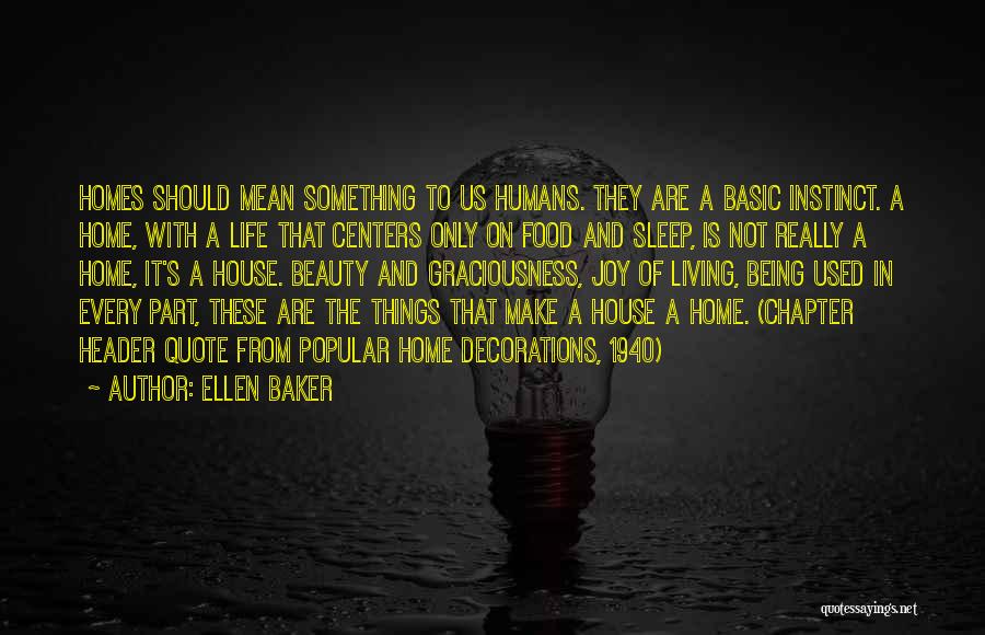 Beauty Sleep Quotes By Ellen Baker
