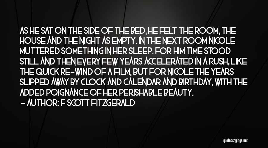 Beauty Sleep Quotes By F Scott Fitzgerald