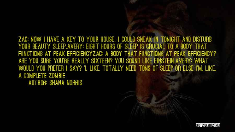 Beauty Sleep Quotes By Shana Norris