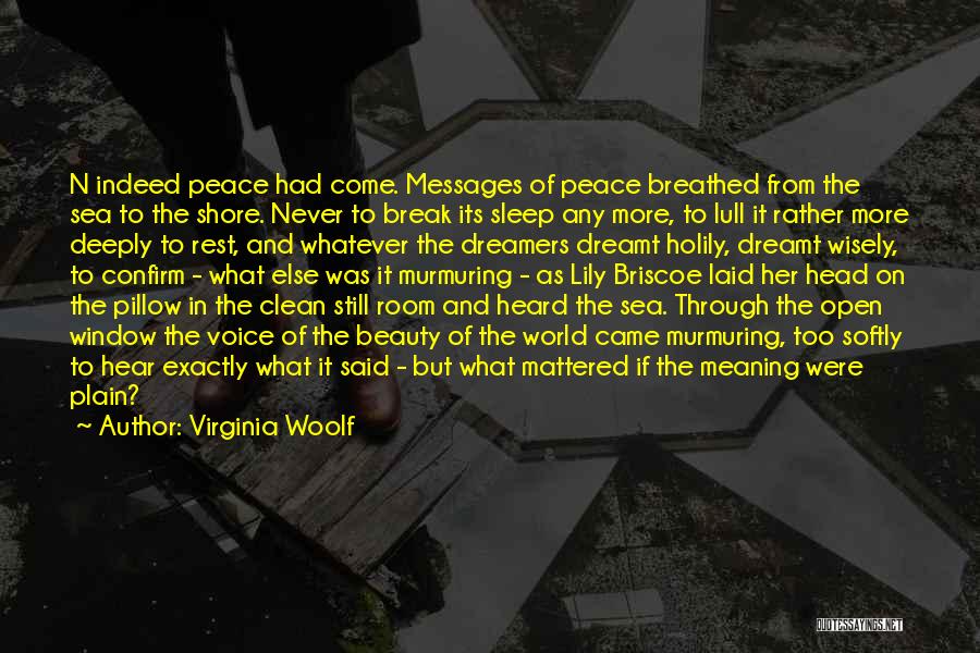 Beauty Sleep Quotes By Virginia Woolf