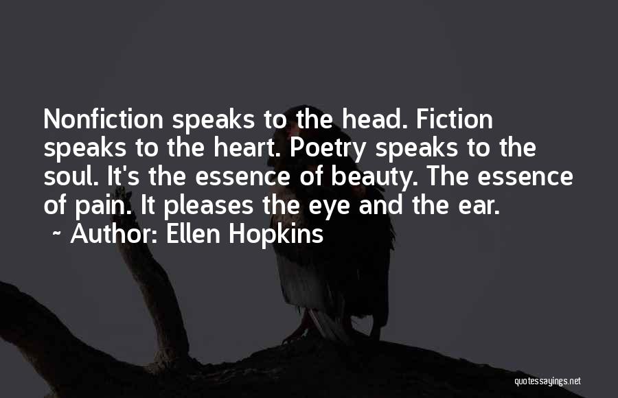 Beauty Speaks Quotes By Ellen Hopkins