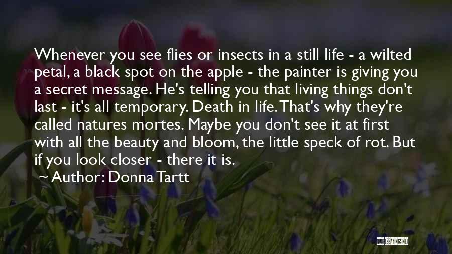 Beauty Spot Quotes By Donna Tartt