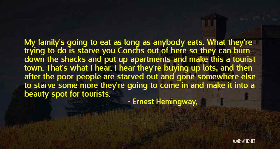 Beauty Spot Quotes By Ernest Hemingway,