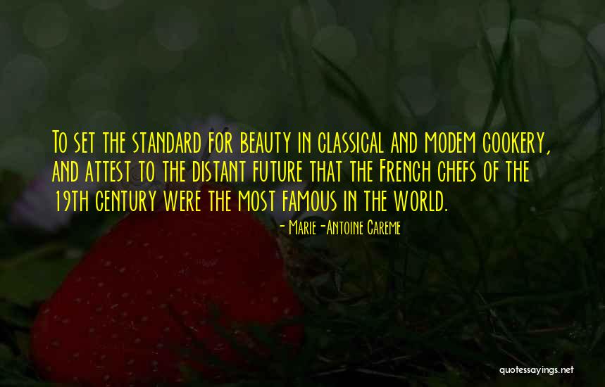 Beauty Standards Quotes By Marie-Antoine Careme Beauty Standards Quotes By Marie-Antoine Careme