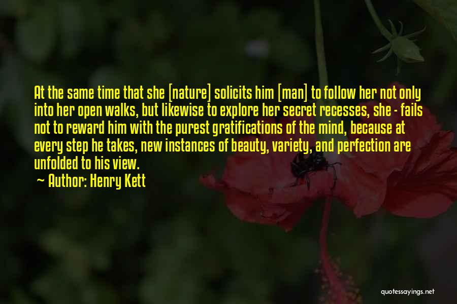 Beauty Takes Time Quotes By Henry Kett