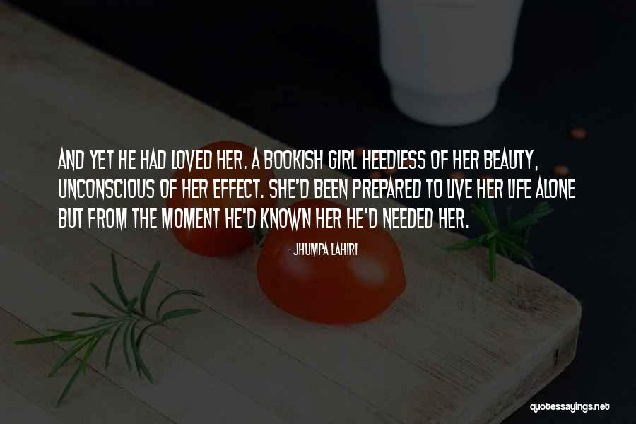 Beauty To A Girl Quotes By Jhumpa Lahiri