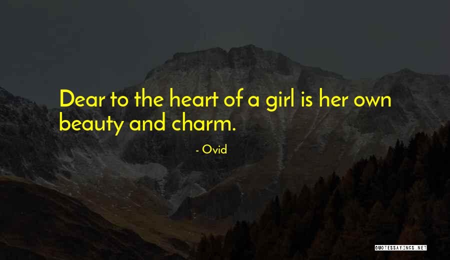 Beauty To A Girl Quotes By Ovid