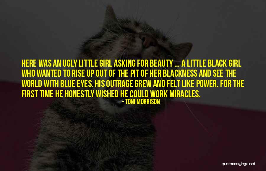 Beauty To A Girl Quotes By Toni Morrison