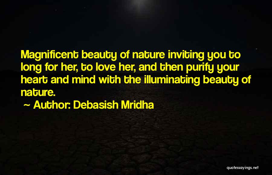 Beauty To Her Quotes By Debasish Mridha