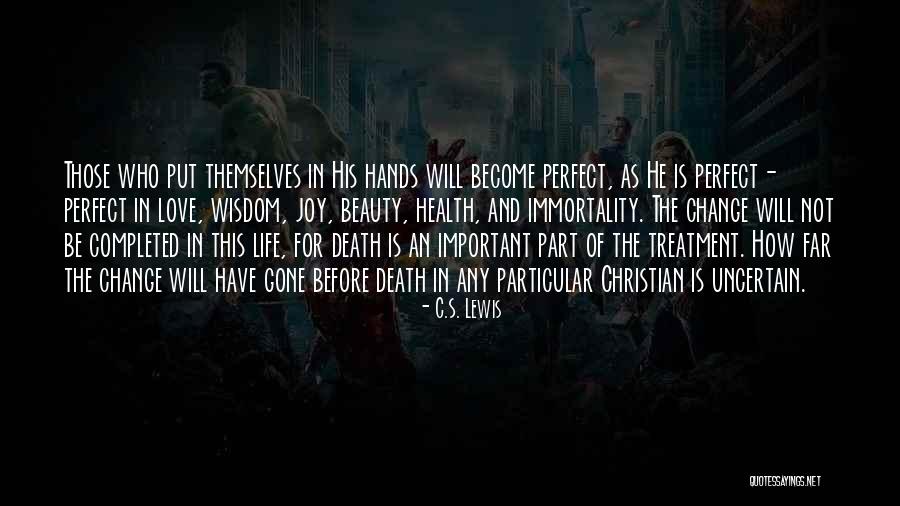 Beauty Treatment Quotes By C.S. Lewis Beauty Treatment Quotes By C.S. Lewis