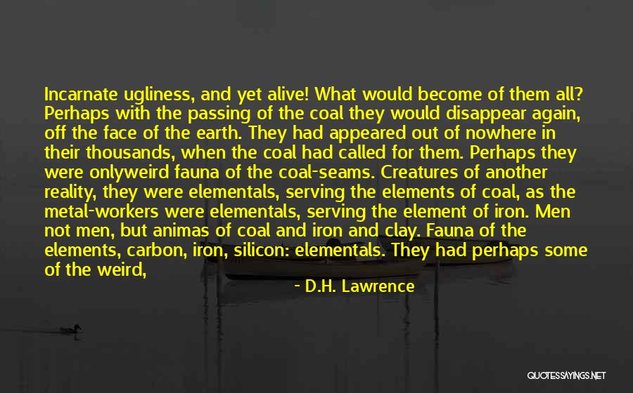 Beauty Ugliness Quotes By D.H. Lawrence