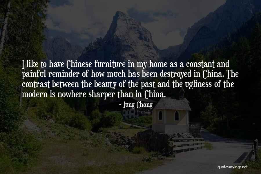 Beauty Ugliness Quotes By Jung Chang