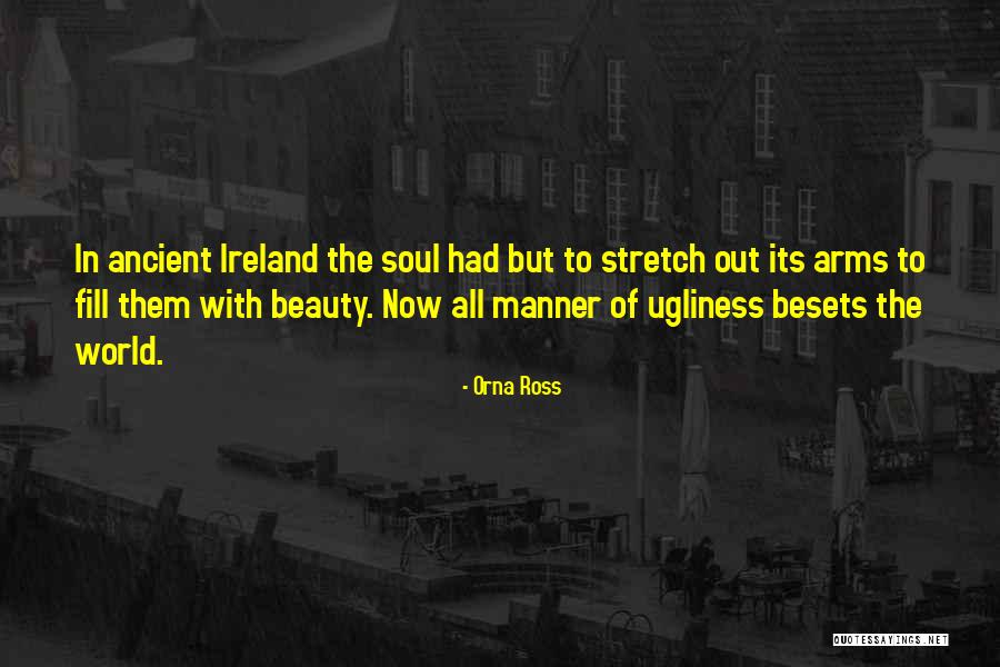 Beauty Ugliness Quotes By Orna Ross