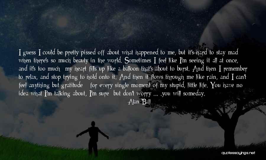 Beauty Vs Pretty Quotes By Alan Ball