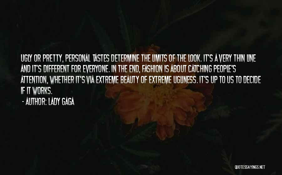 Beauty Vs Pretty Quotes By Lady Gaga
