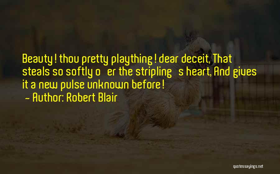 Beauty Vs Pretty Quotes By Robert Blair