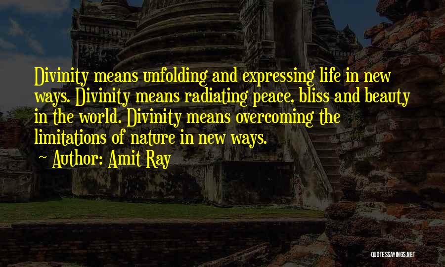 Beauty Within Quotes By Amit Ray