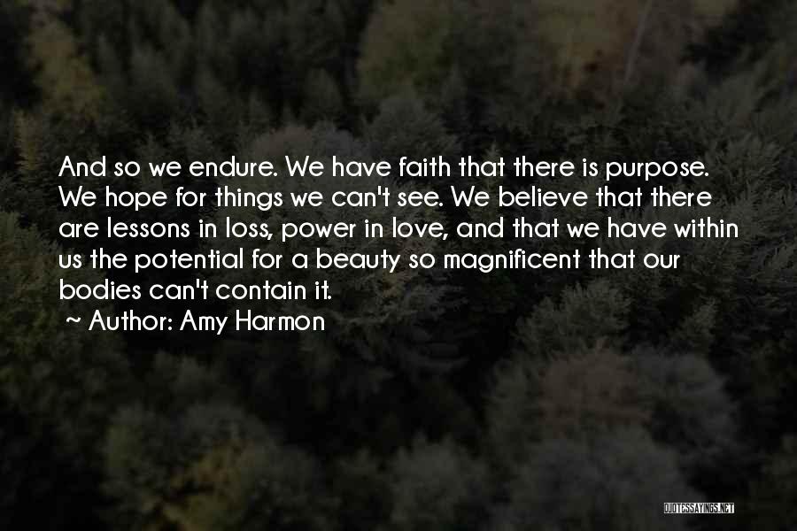 Beauty Within Quotes By Amy Harmon