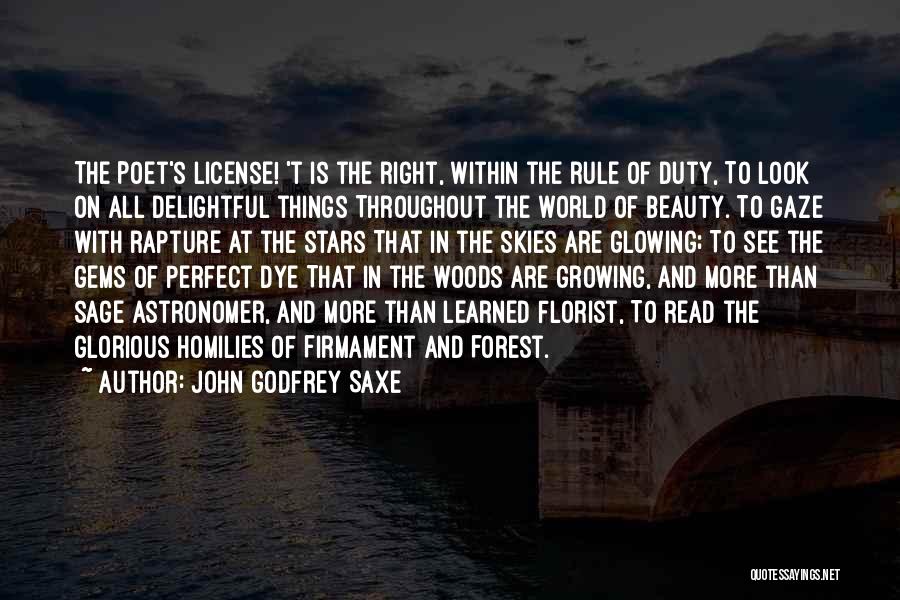 Beauty Within Quotes By John Godfrey Saxe