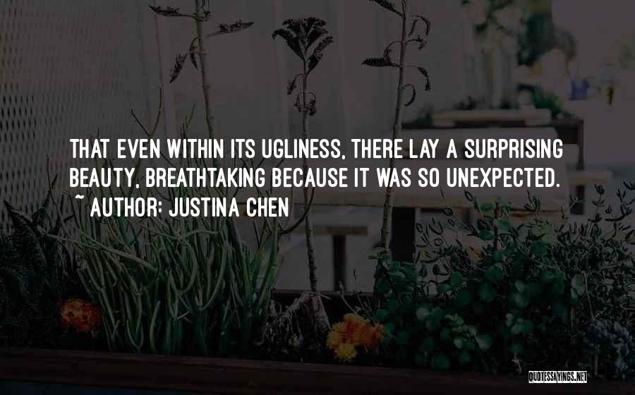 Beauty Within Quotes By Justina Chen