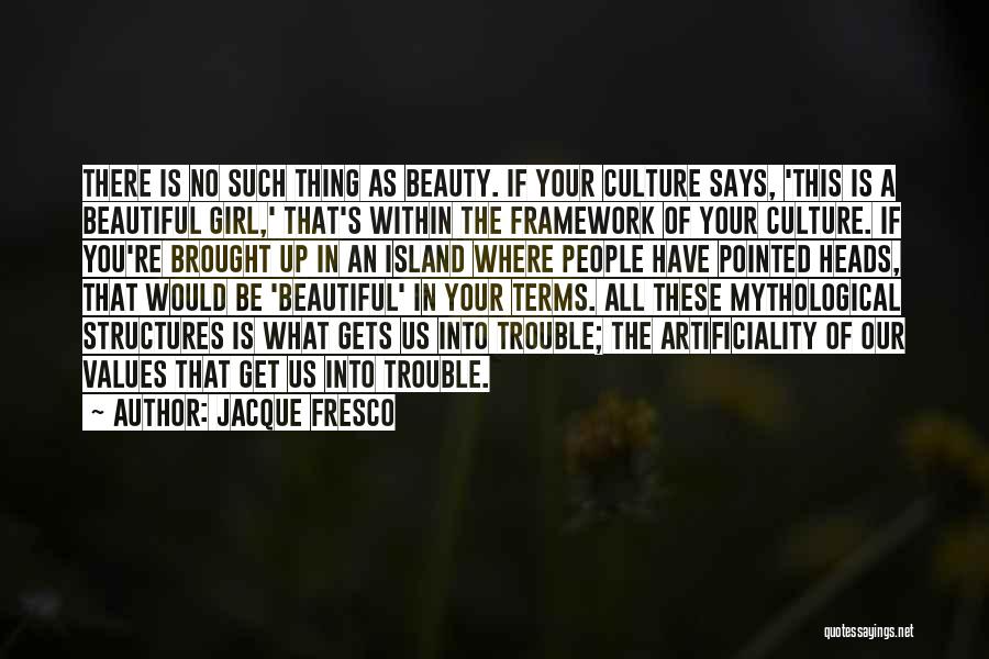 Beauty Within You Quotes By Jacque Fresco